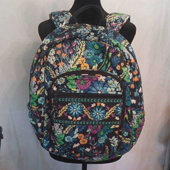 Vera Bradley Floral Patterned Women's Backpack - Picture 1 of 13